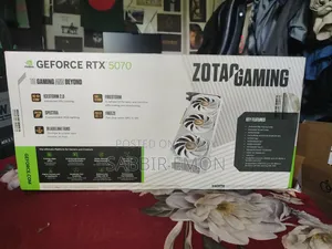 Zotac Nvidia RTX 5070 AMP 12GB White With 4 Years Warranty