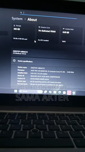 Laptop HP Elitebook 840 G3 8gb Amd A8 HDD 500gb