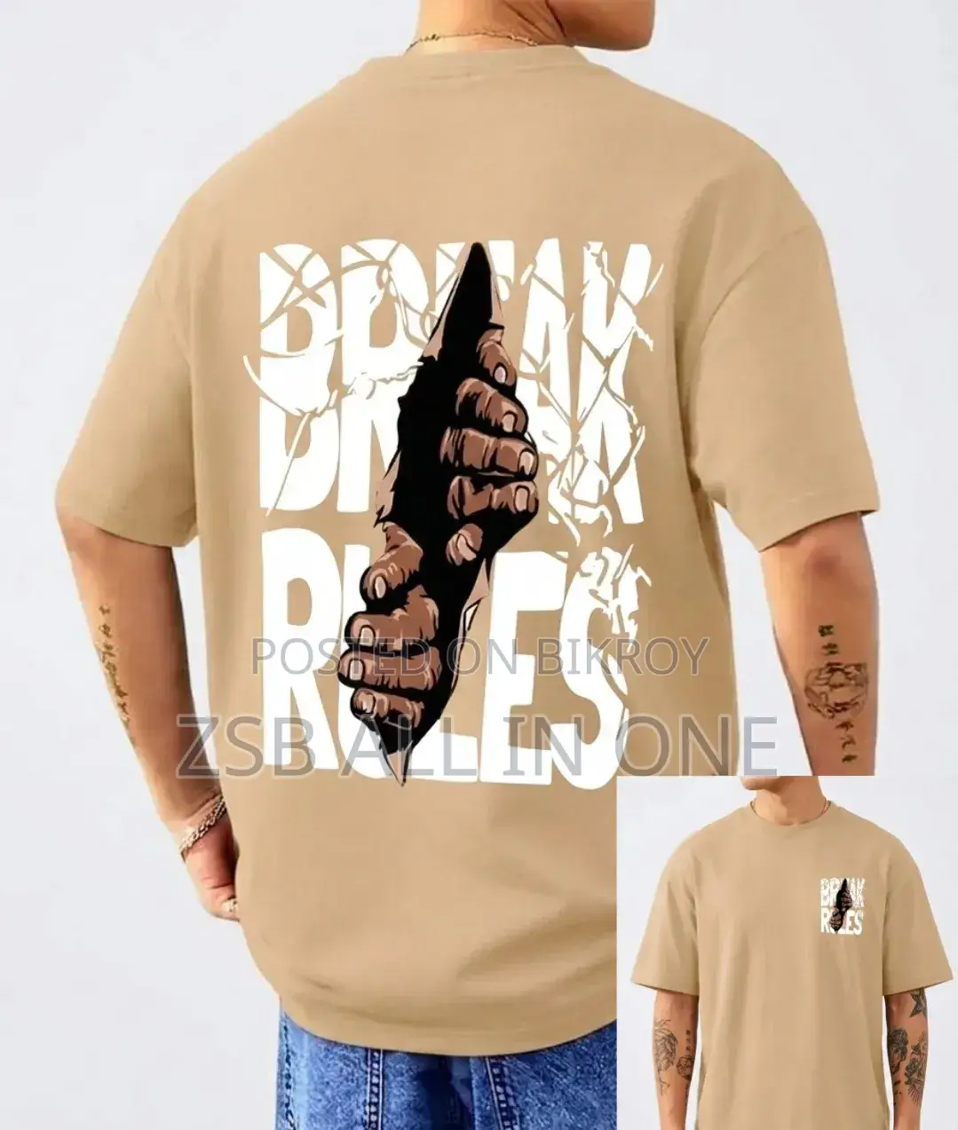 Stylish Drop Shoulder Tshirt