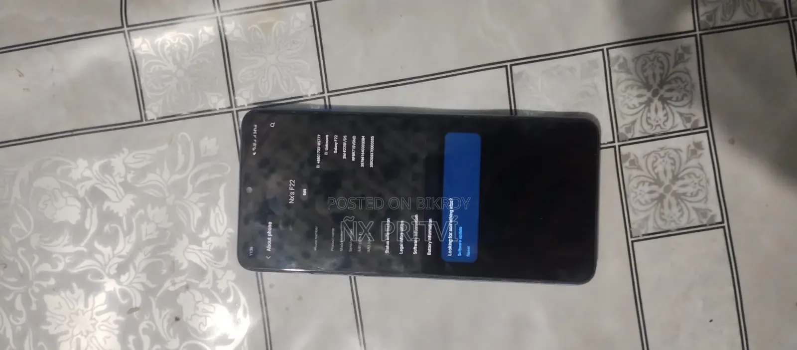 Samsung Galaxy F22 128 GB Blue