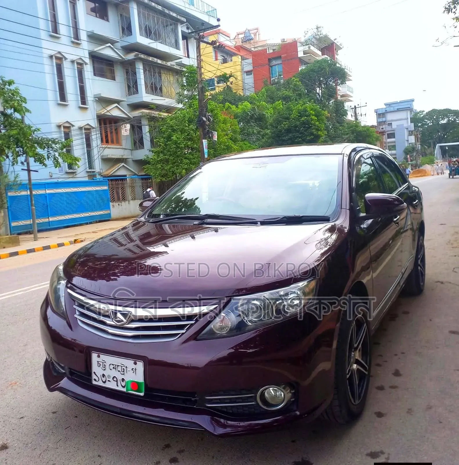 Toyota Allion 2013 Maroon