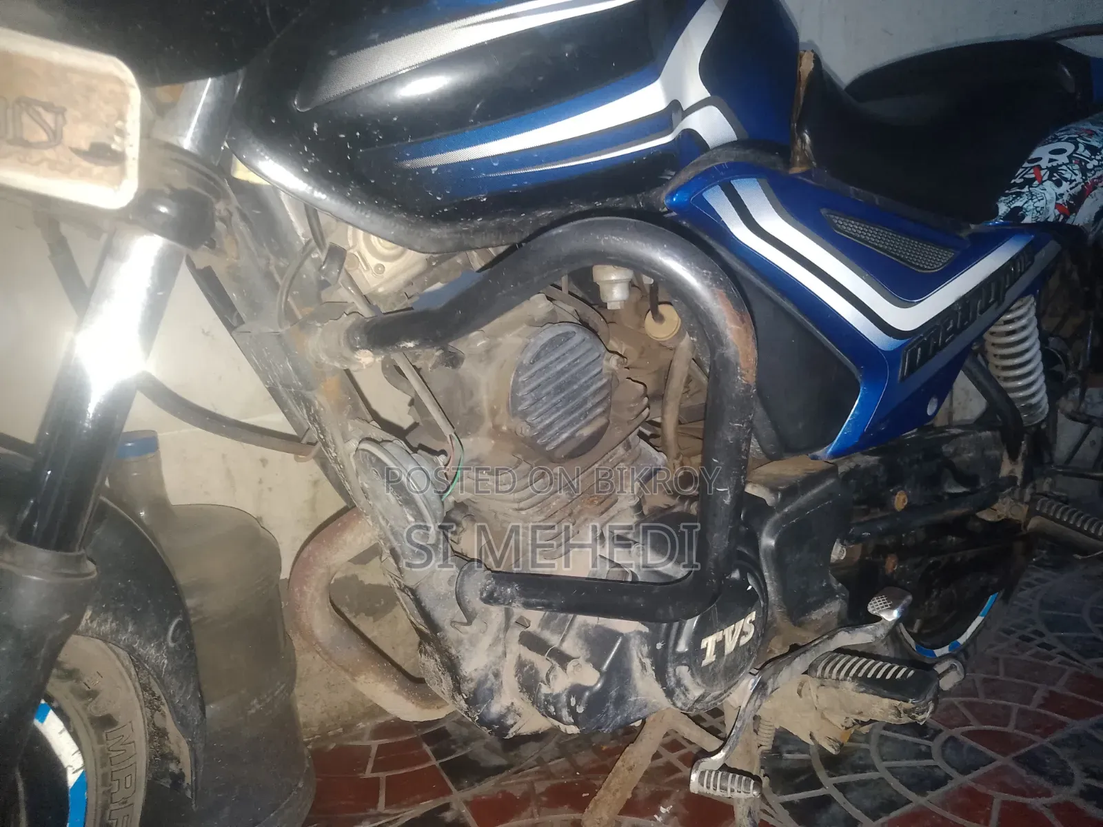 TVS Metro Plus 2018 Blue