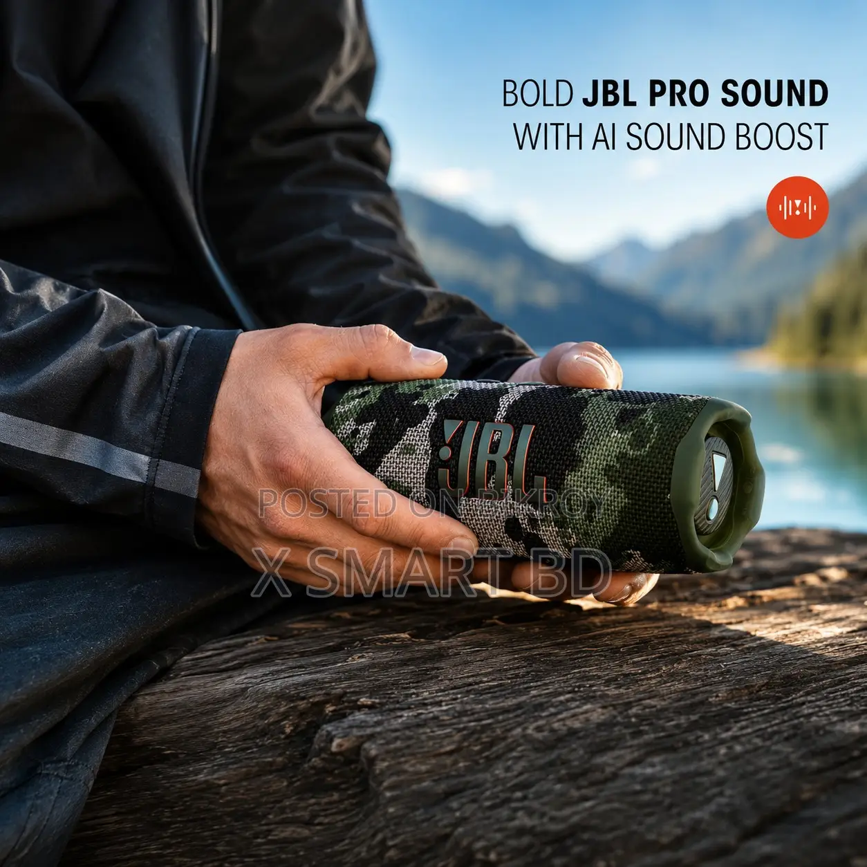 JBL Flip 7+ Portable Bluetooth Speaker