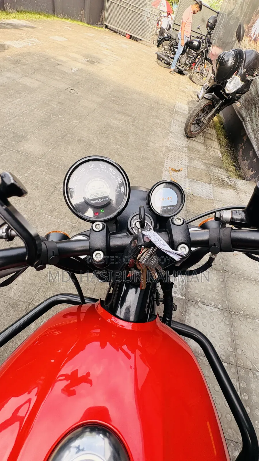 Royal Enfield Hunter 350 2025 Red