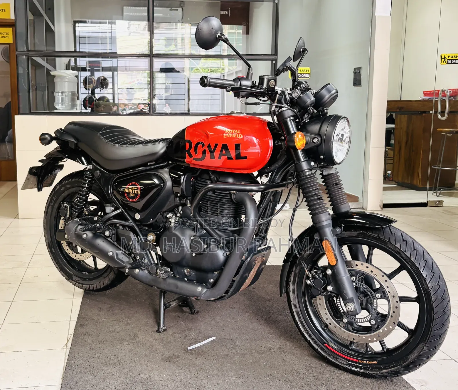 Royal Enfield Hunter 350 2025 Red