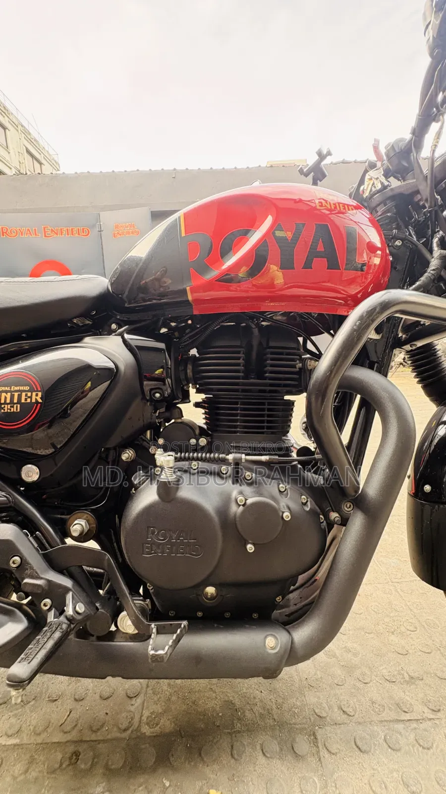 Royal Enfield Hunter 350 2025 Red
