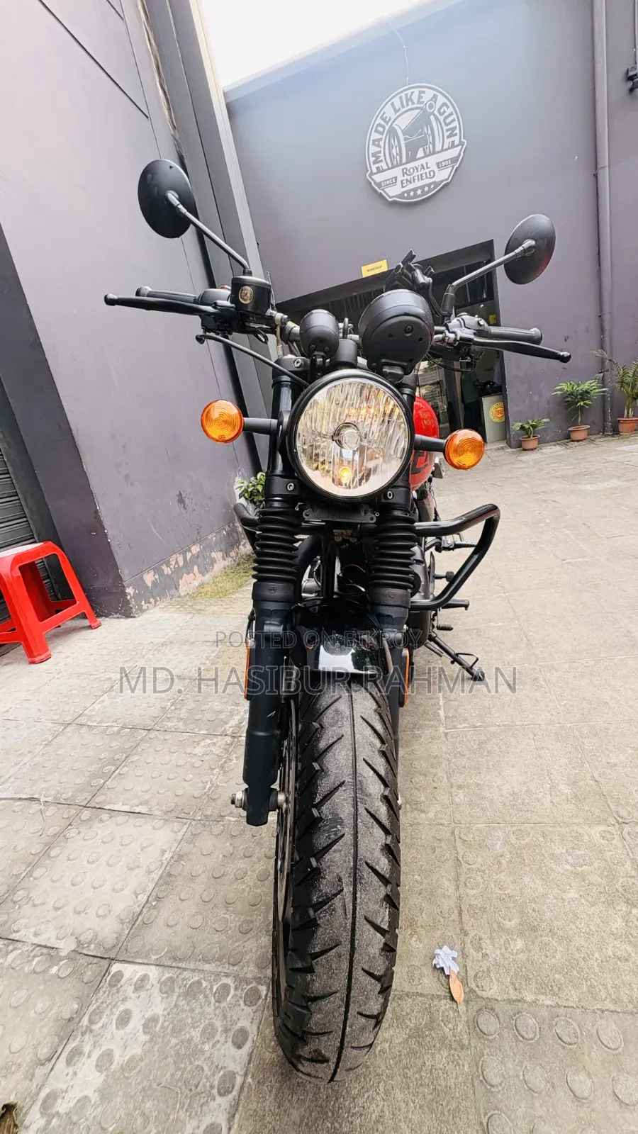 Royal Enfield Hunter 350 2025 Red