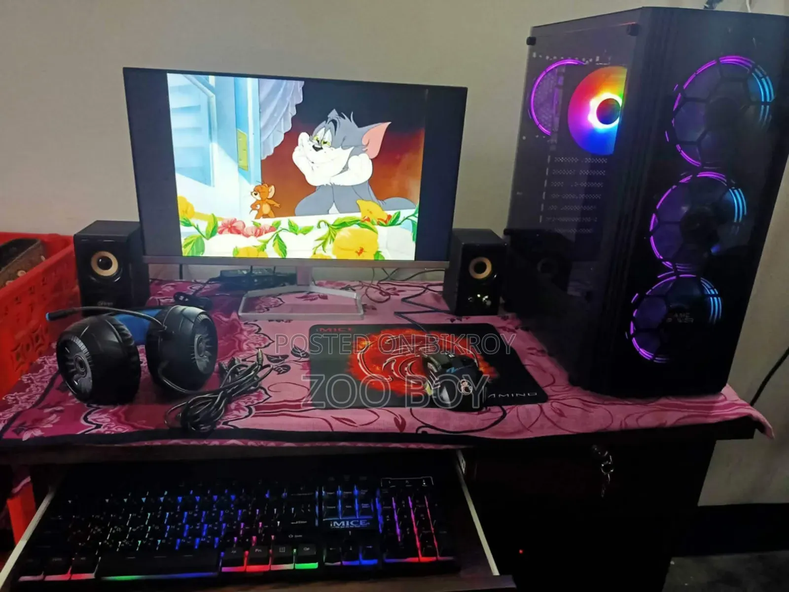 Desktop Computer MSI 16GB AMD Ryzen 5 SSD 500GB