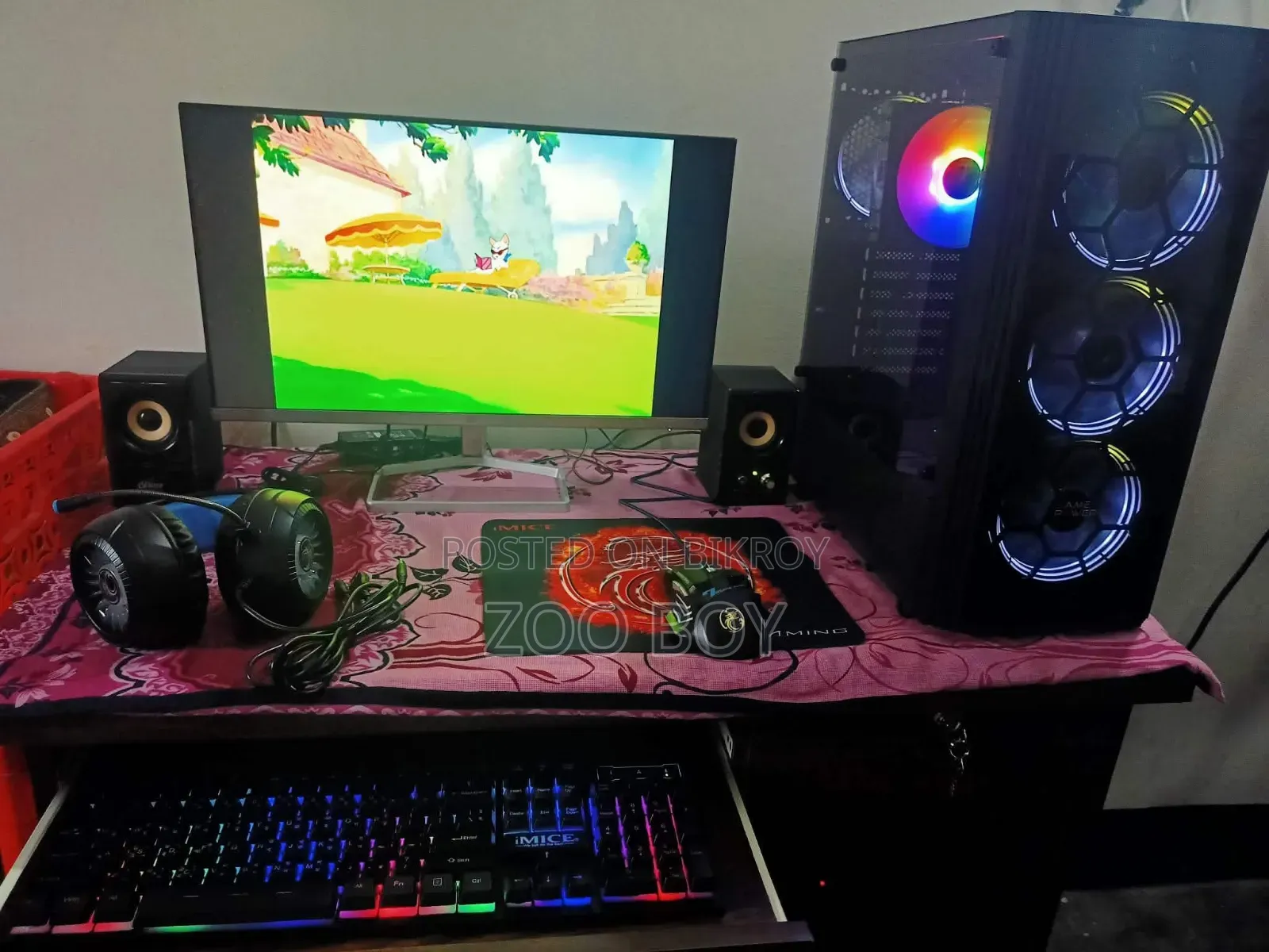 Desktop Computer MSI 16GB AMD Ryzen 5 SSD 500GB