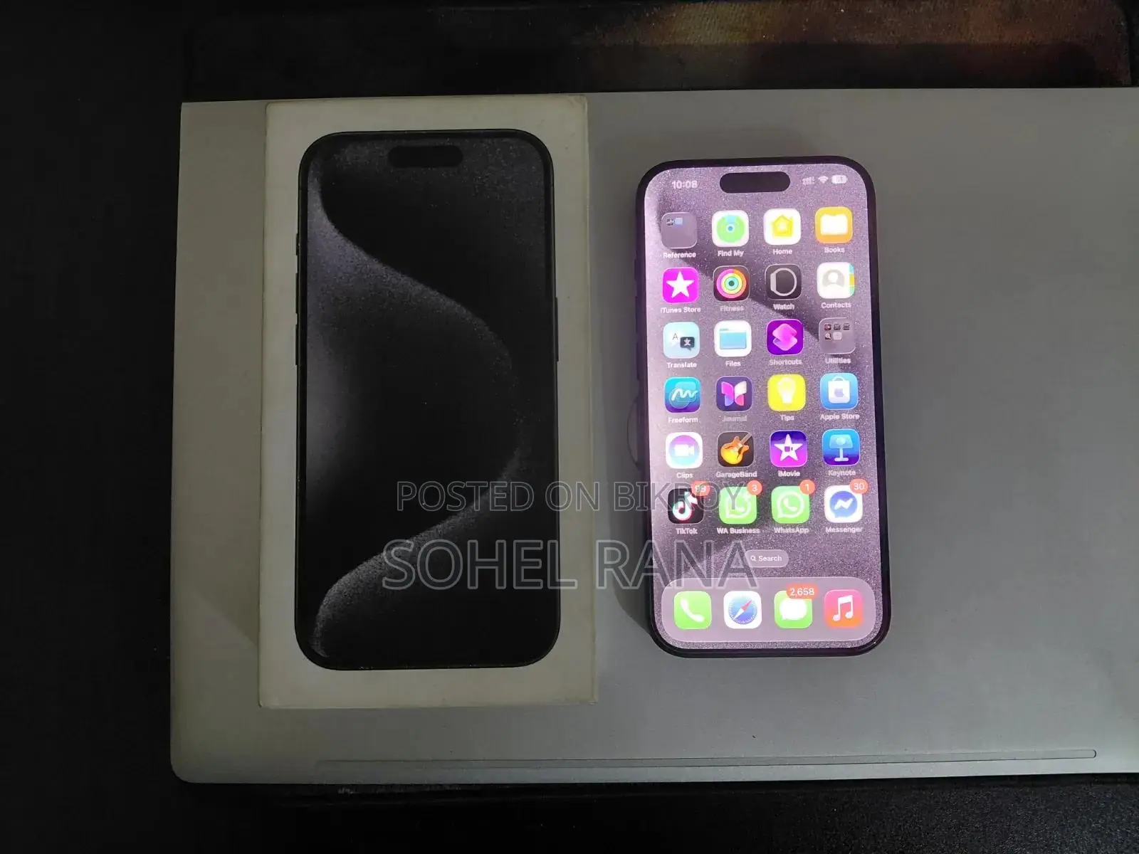 Apple iPhone 15 Pro 256 GB Black