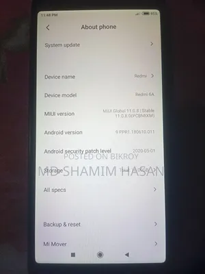 Xiaomi Redmi 6A 16 GB Black