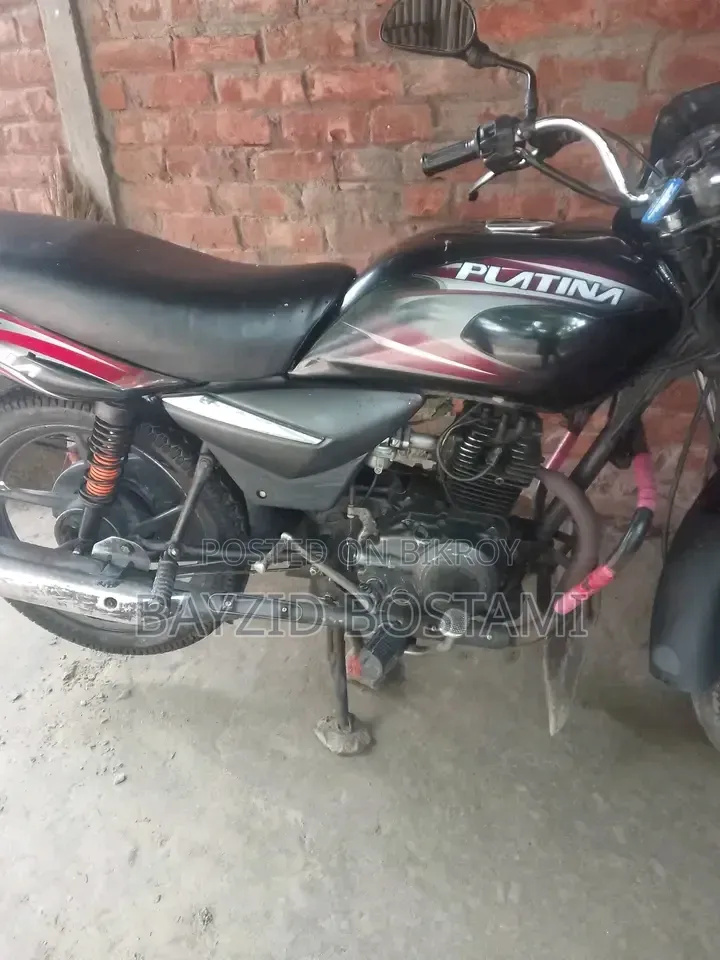 বাজাজ প্লাটিনা ১০০ ২০১২ কালো