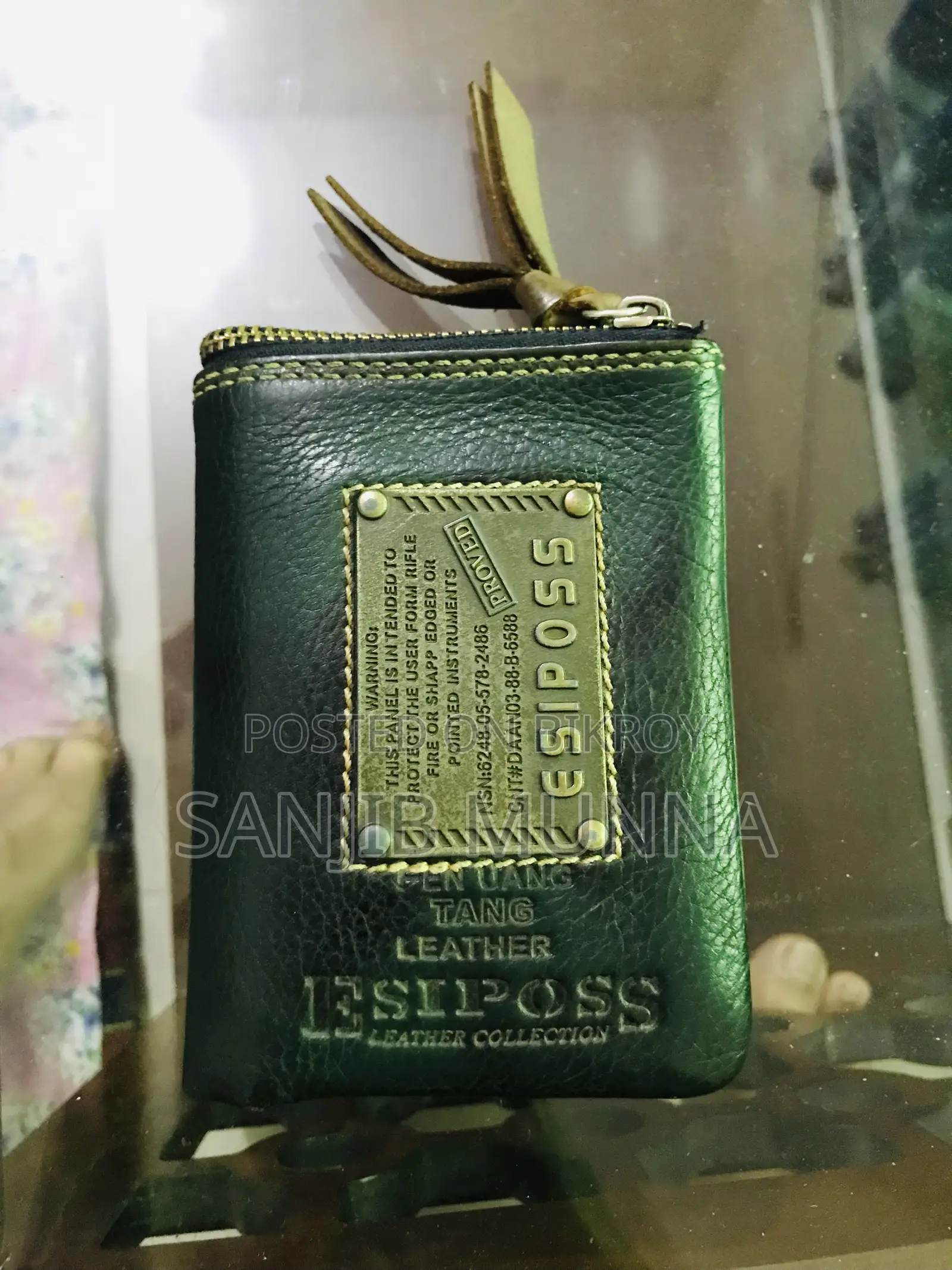 আসল এসিপস লেদার ওয়ালেট