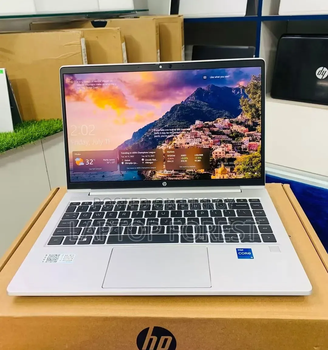 ল্যাপটপ HP 16GB Intel Core I7 SSD 512GB