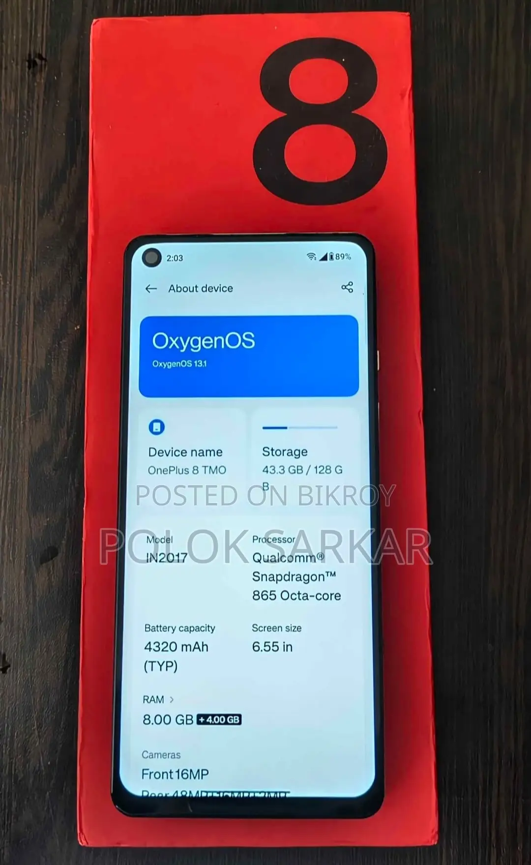 OnePlus 8 128 GB Green