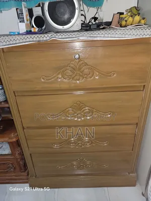 Original Teak Wood Wardrobe for Sale