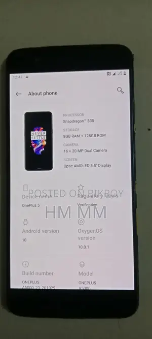 OnePlus 5 128 GB Black