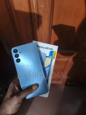 স্যামসাং গ্যালাক্সি এ১৫ ৫জি ১২৮ জিবি নীল