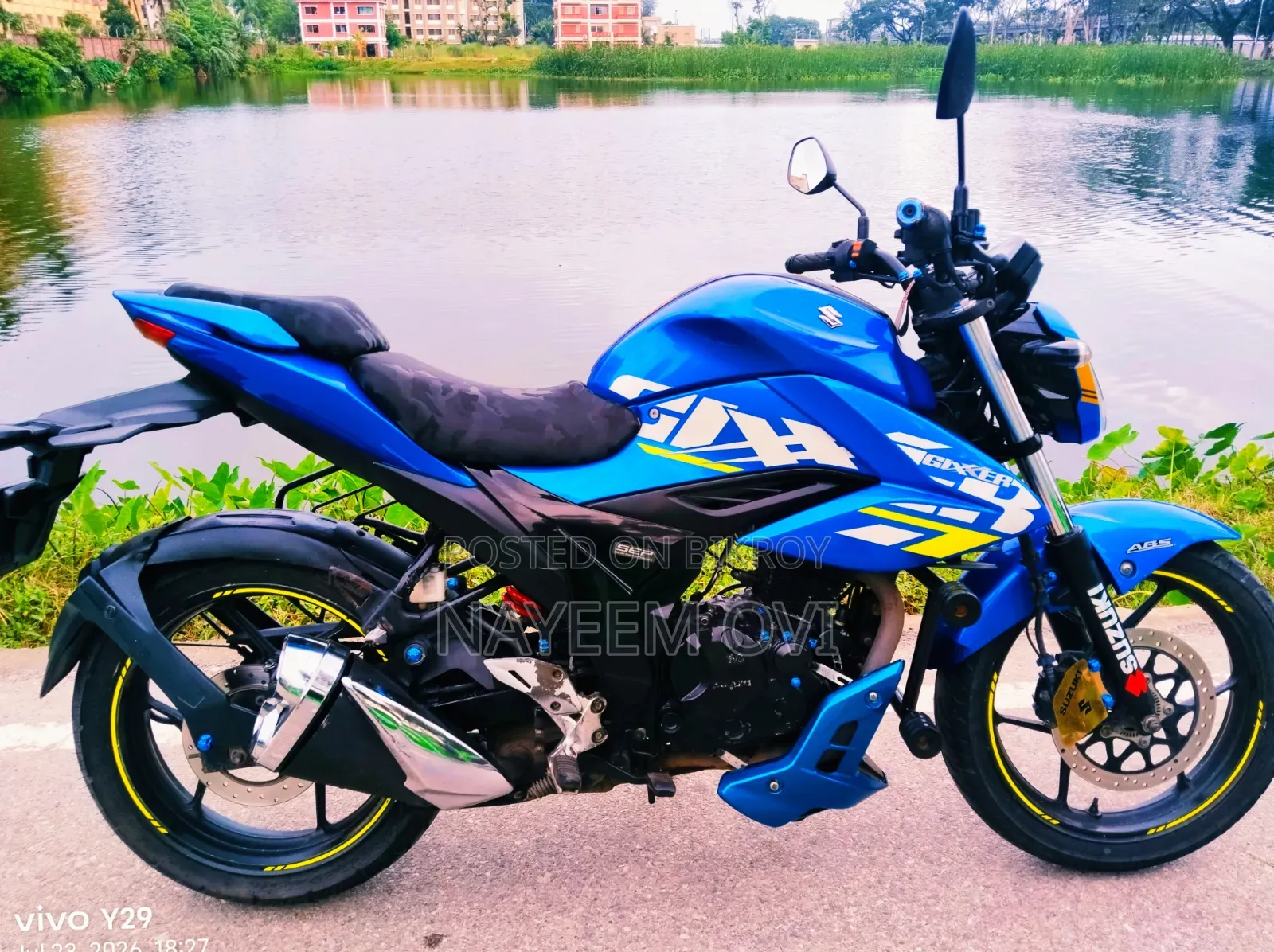Suzuki Gixxer 2022 Blue