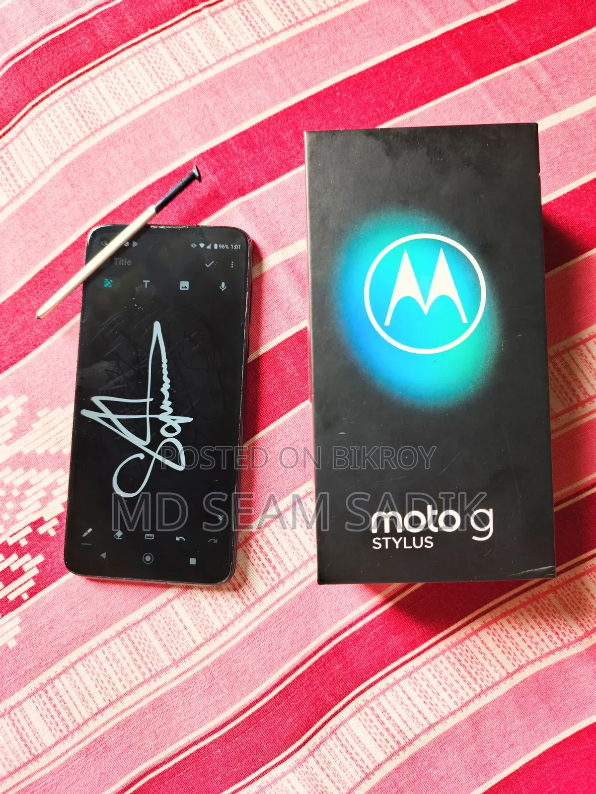 Motorola Moto G Stylus 2021 128 GB Black