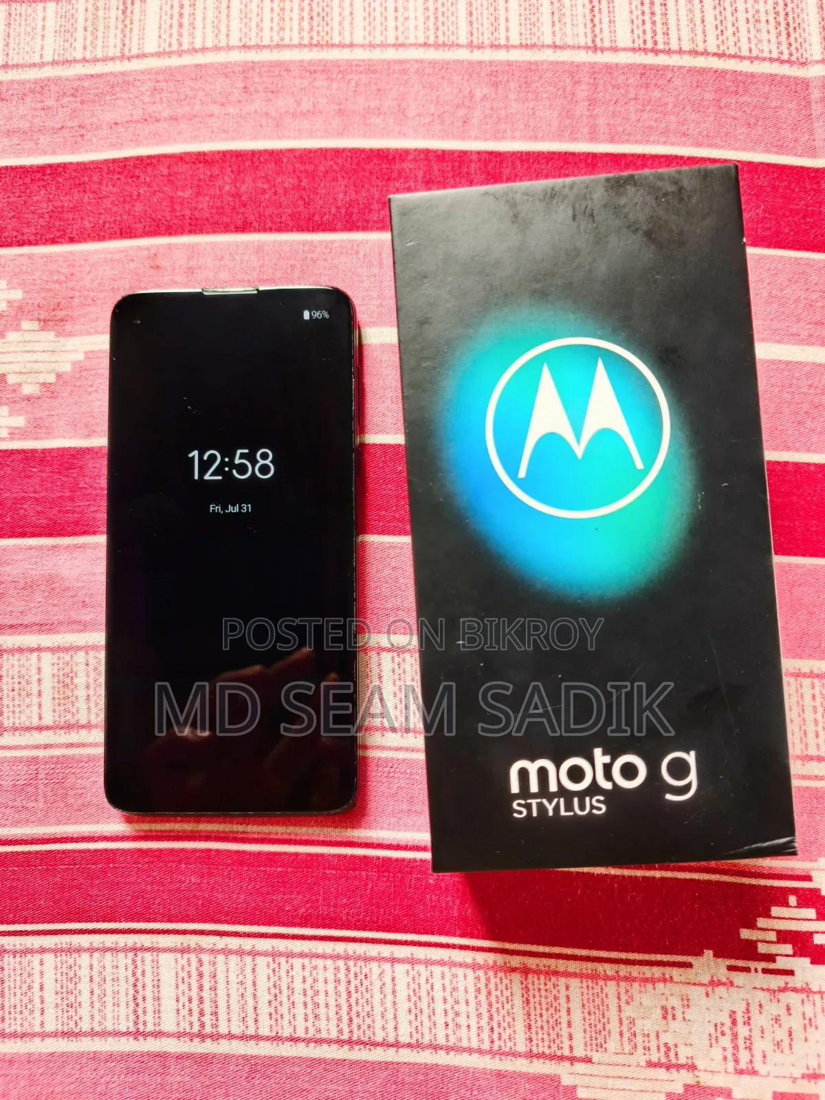 Motorola Moto G Stylus 2021 128 GB Black