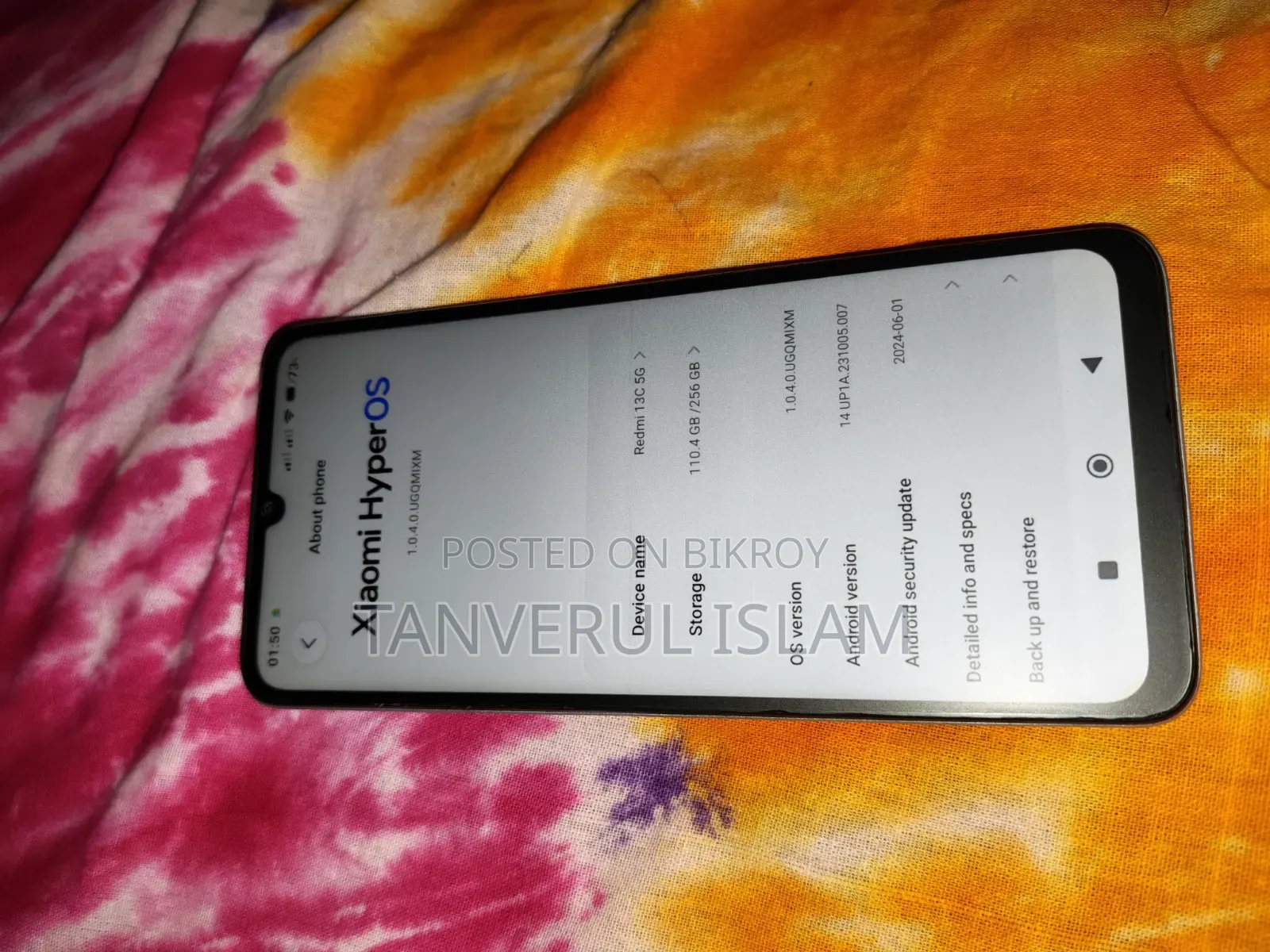 Xiaomi Redmi 13C 5G 256 GB White