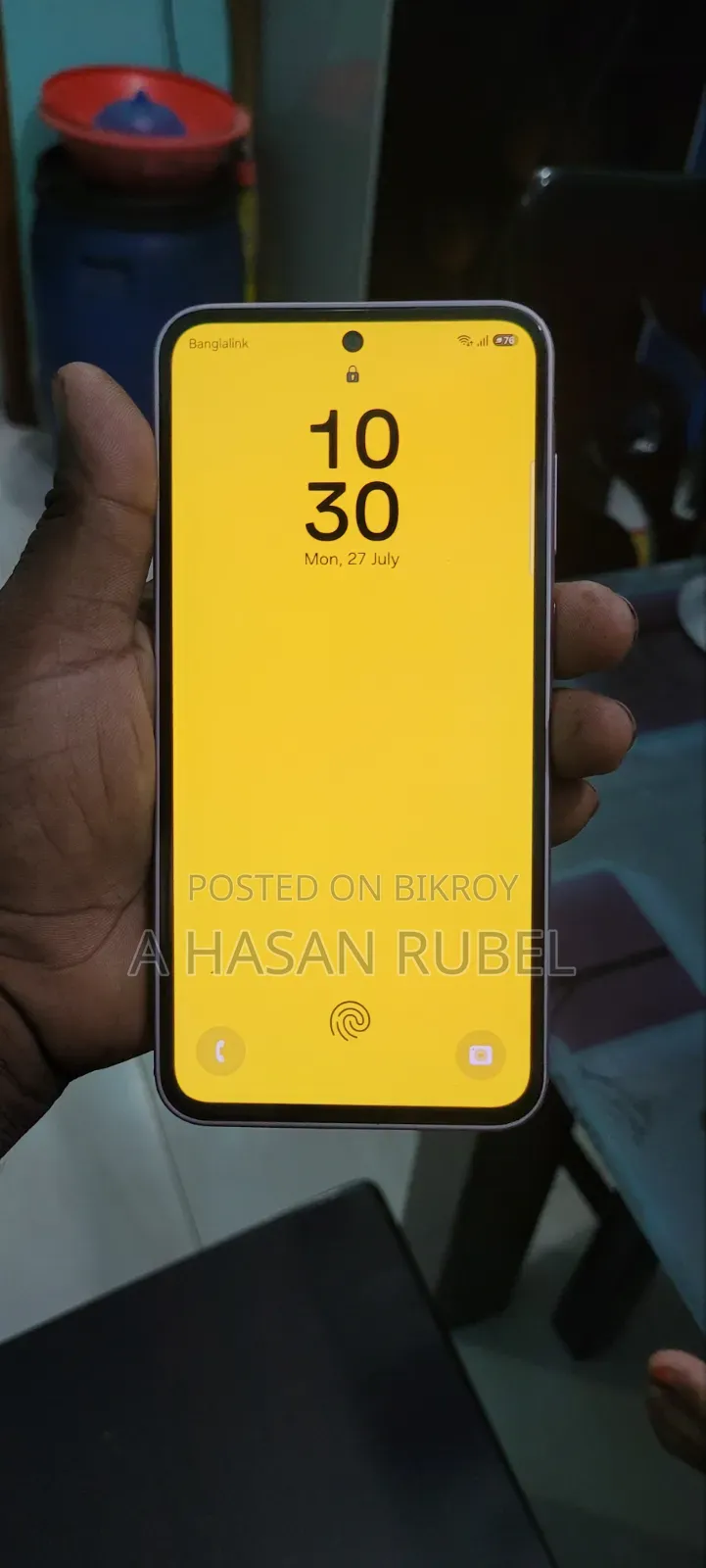 স্যামসাং গ্যালাক্সি এ৩৫ ১২৮ জিবি পিংক