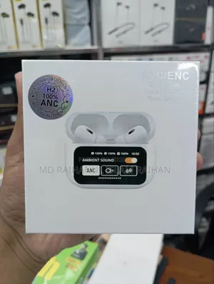 A9 Pro Airbuds Touch Screen Display and ANC, ENC Mode
