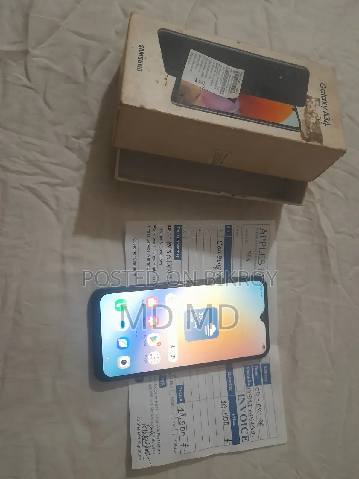 Samsung Galaxy A34 5G 128 GB Black