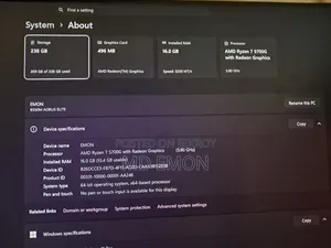 Desktop Computer 16GB AMD Ryzen 5 eMMC 256GB