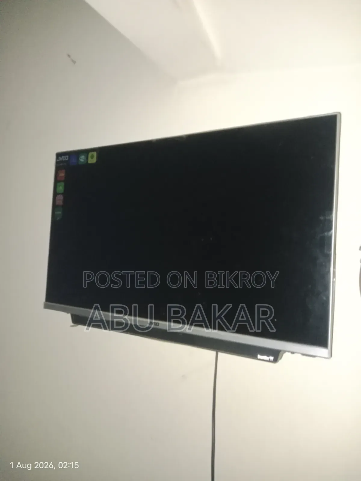 JVCO Smart Android TV – WiFi, YouTube, HDMI, USB | Good Condition
