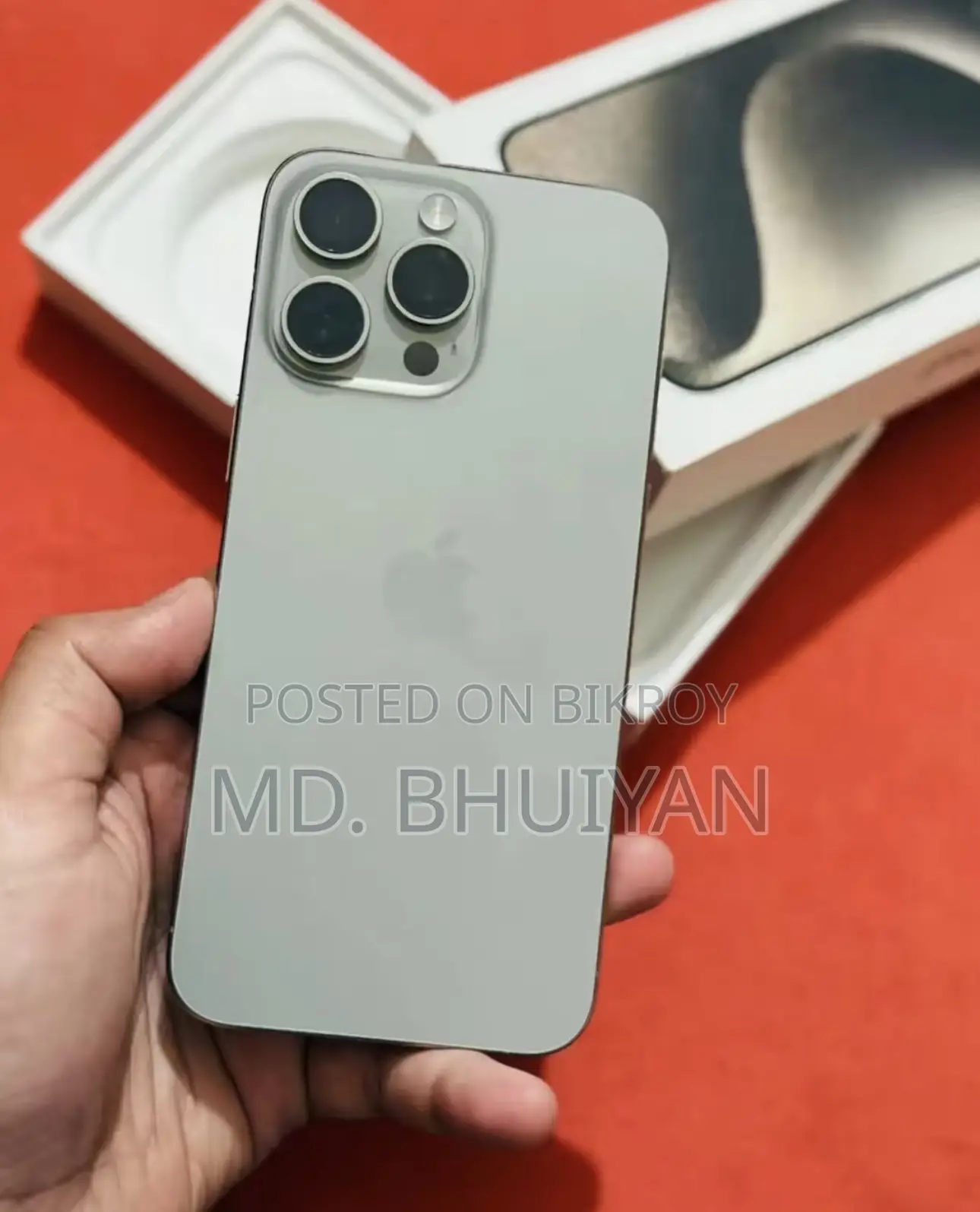 Apple iPhone 15 Pro Max 256 GB Silver