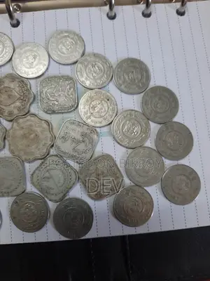 Vintage Bangladesh Stainless Steel Collectible Coin