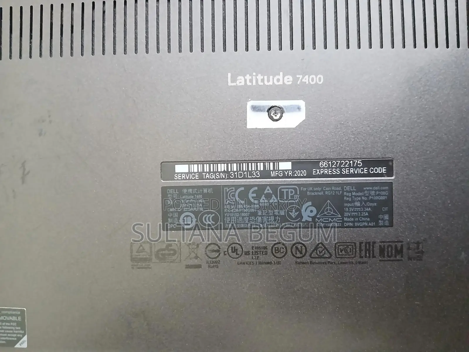 Laptop Dell Latitude 7400 16GB Intel Core i5 SSD 512GB