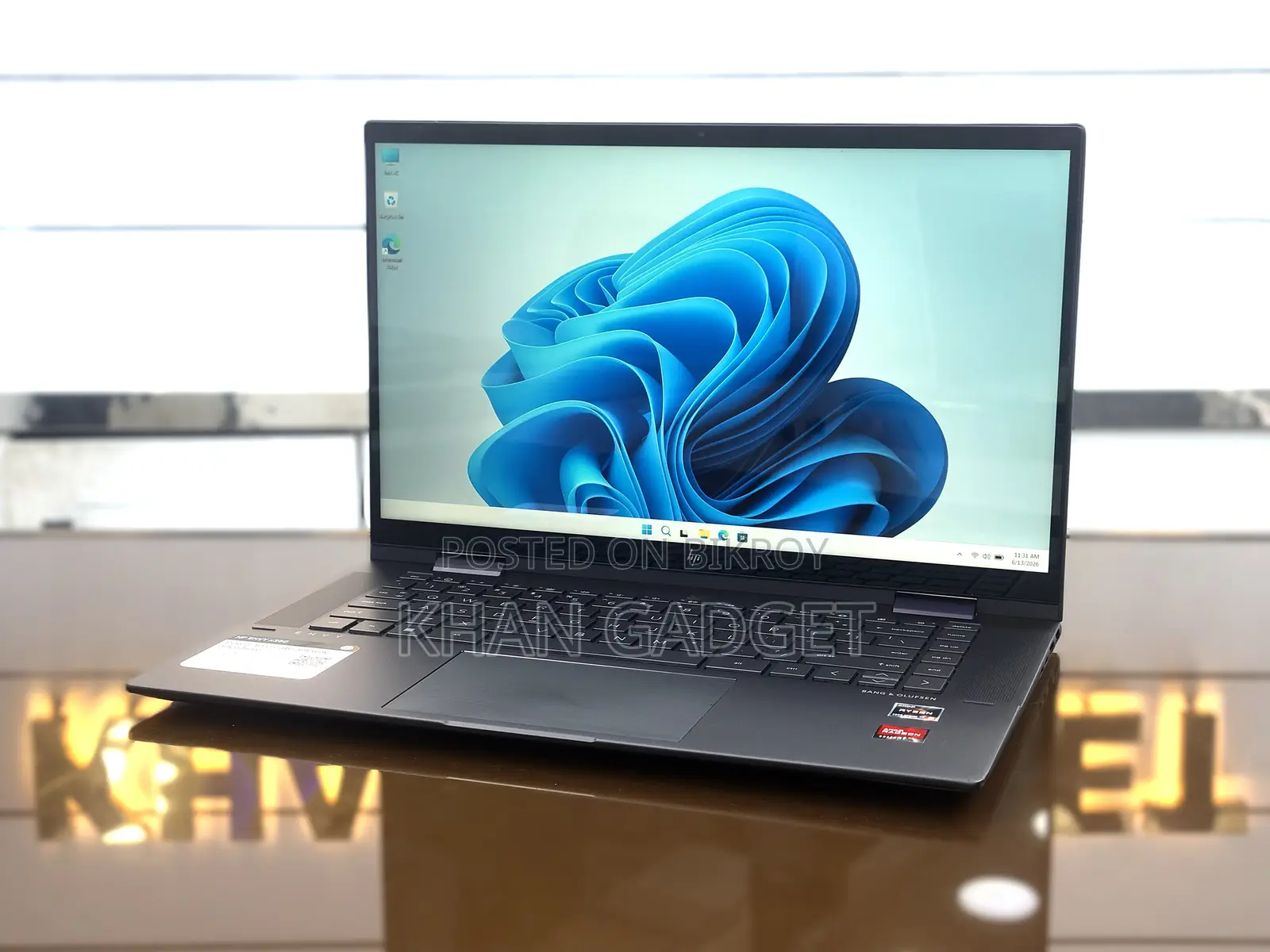 Laptop HP Envy 15 8GB AMD Ryzen 5 SSD 512GB