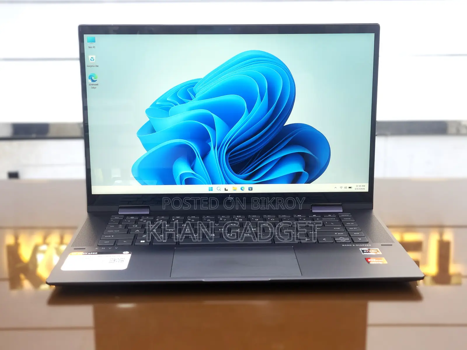 Laptop HP Envy 15 8GB AMD Ryzen 5 SSD 512GB