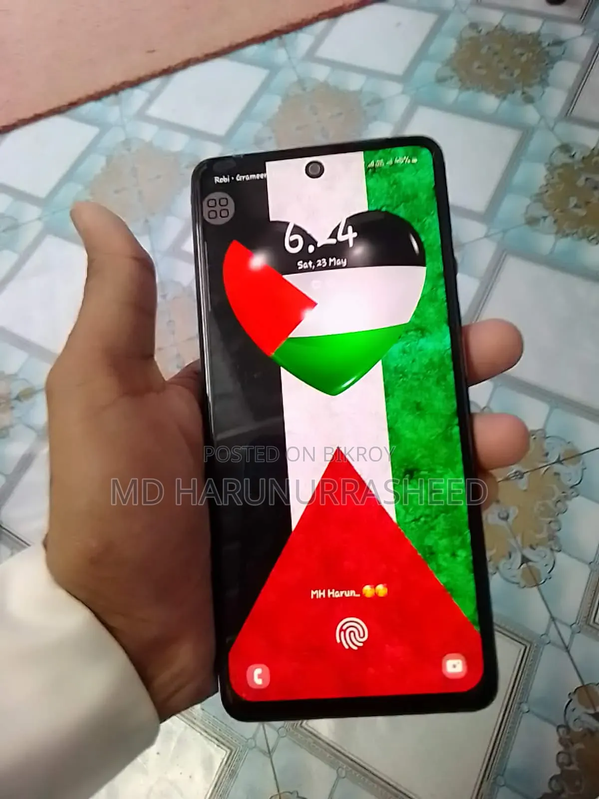 স্যামসাং গ্যালাক্সি এ৫২ ১২৮ জিবি নীল