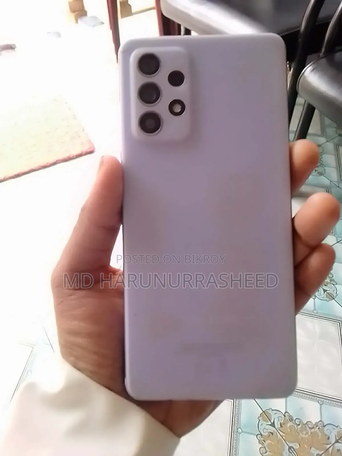 স্যামসাং গ্যালাক্সি এ৫২ ১২৮ জিবি নীল
