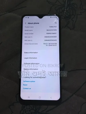Samsung Galaxy A22 128 GB Black