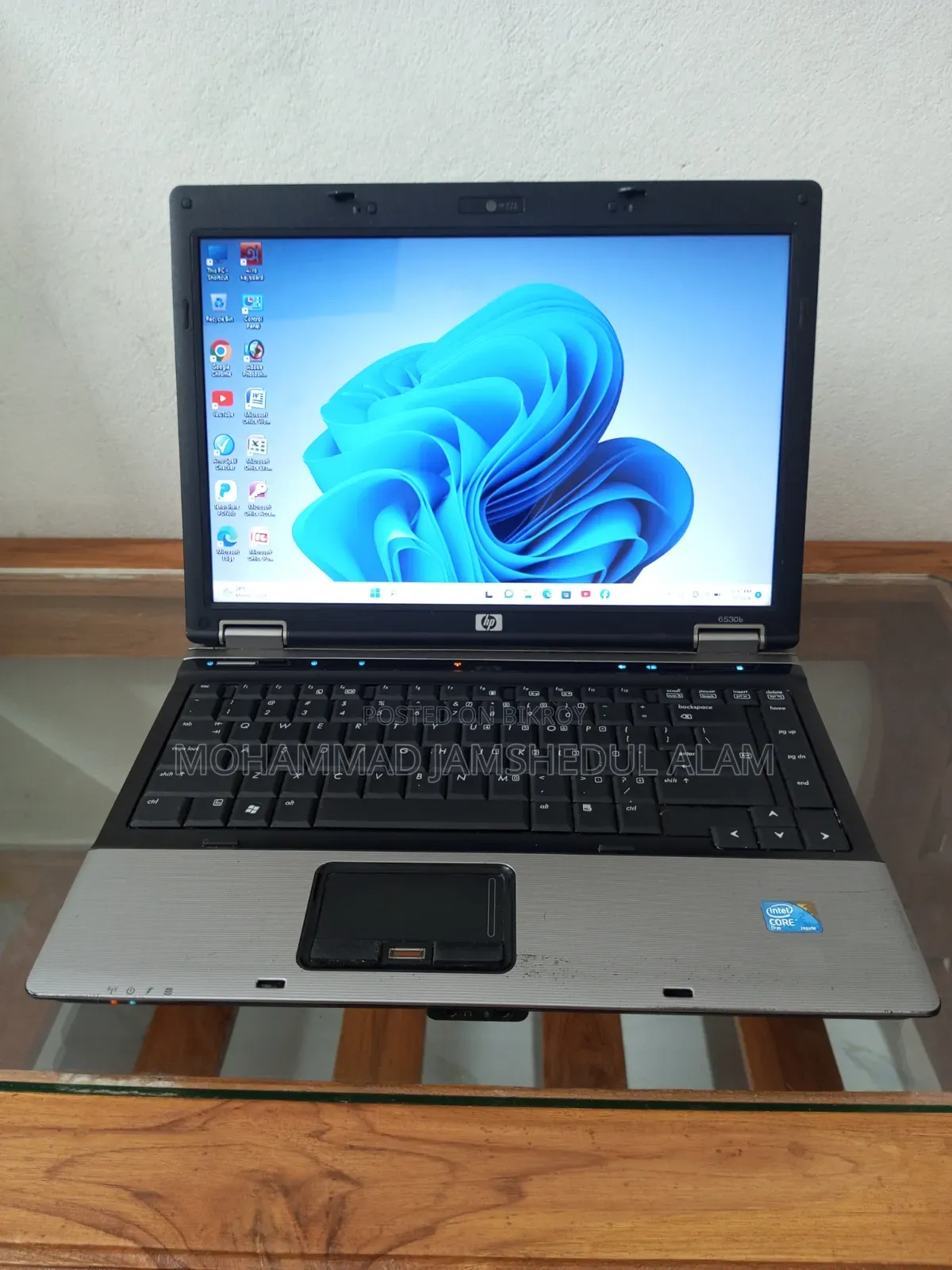 Laptop HP Compaq 6530b 4GB Intel Core 2 Duo SSD 128GB