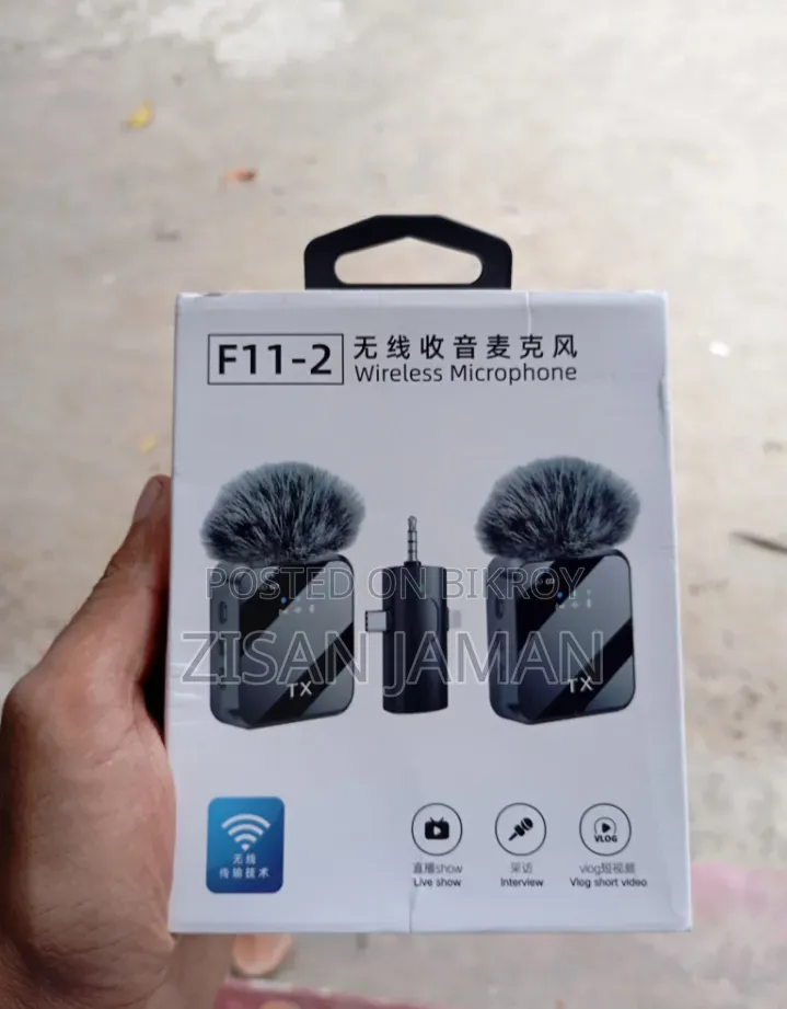 F11-2 Dual Wireless Microphone