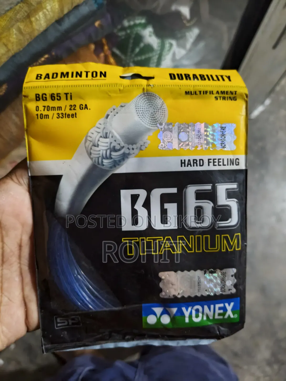 Yonex BG 65 Titanium Badminton String