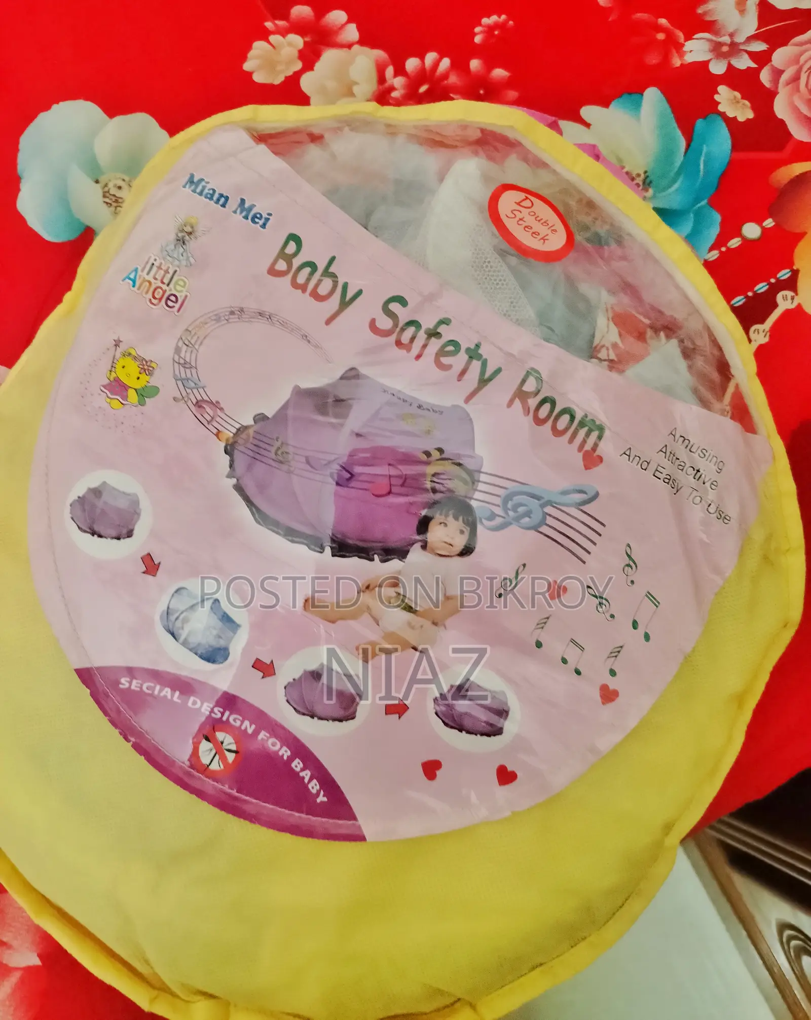 New 6-pocket baby mosquito net