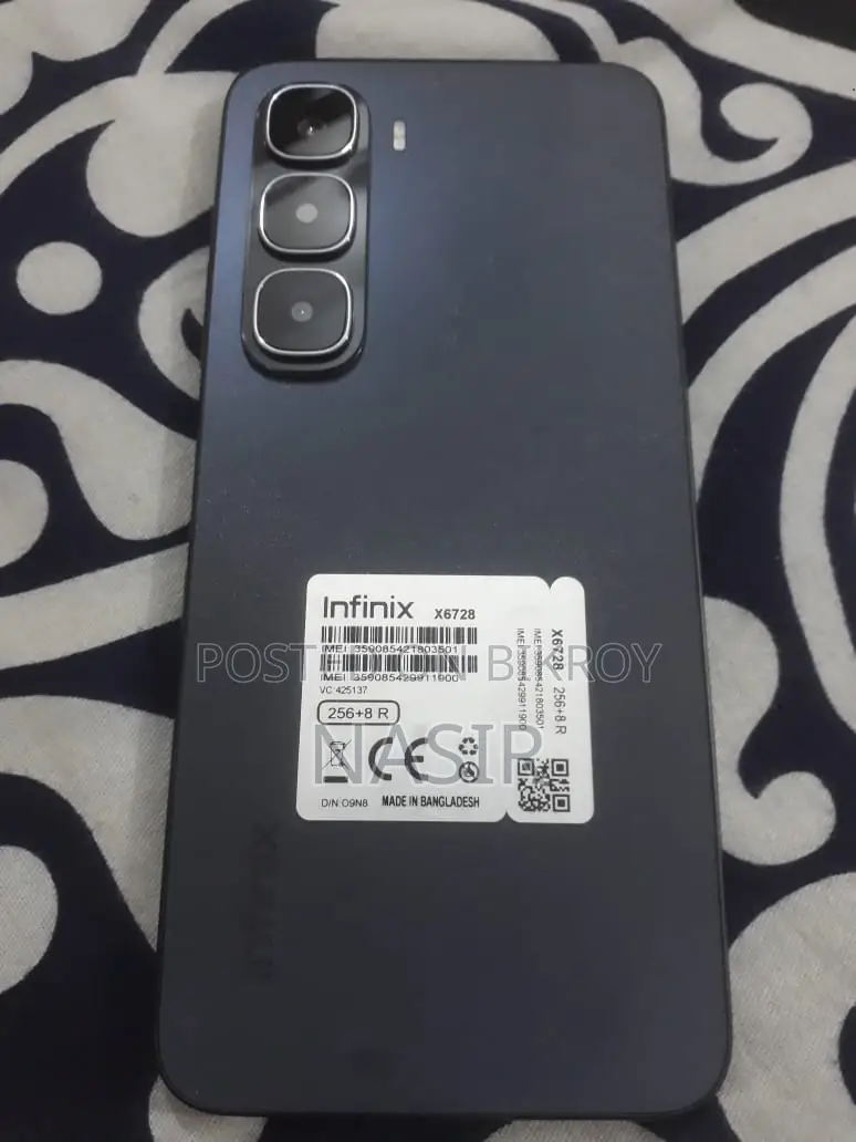 Infinix Hot 60i 256 GB Black