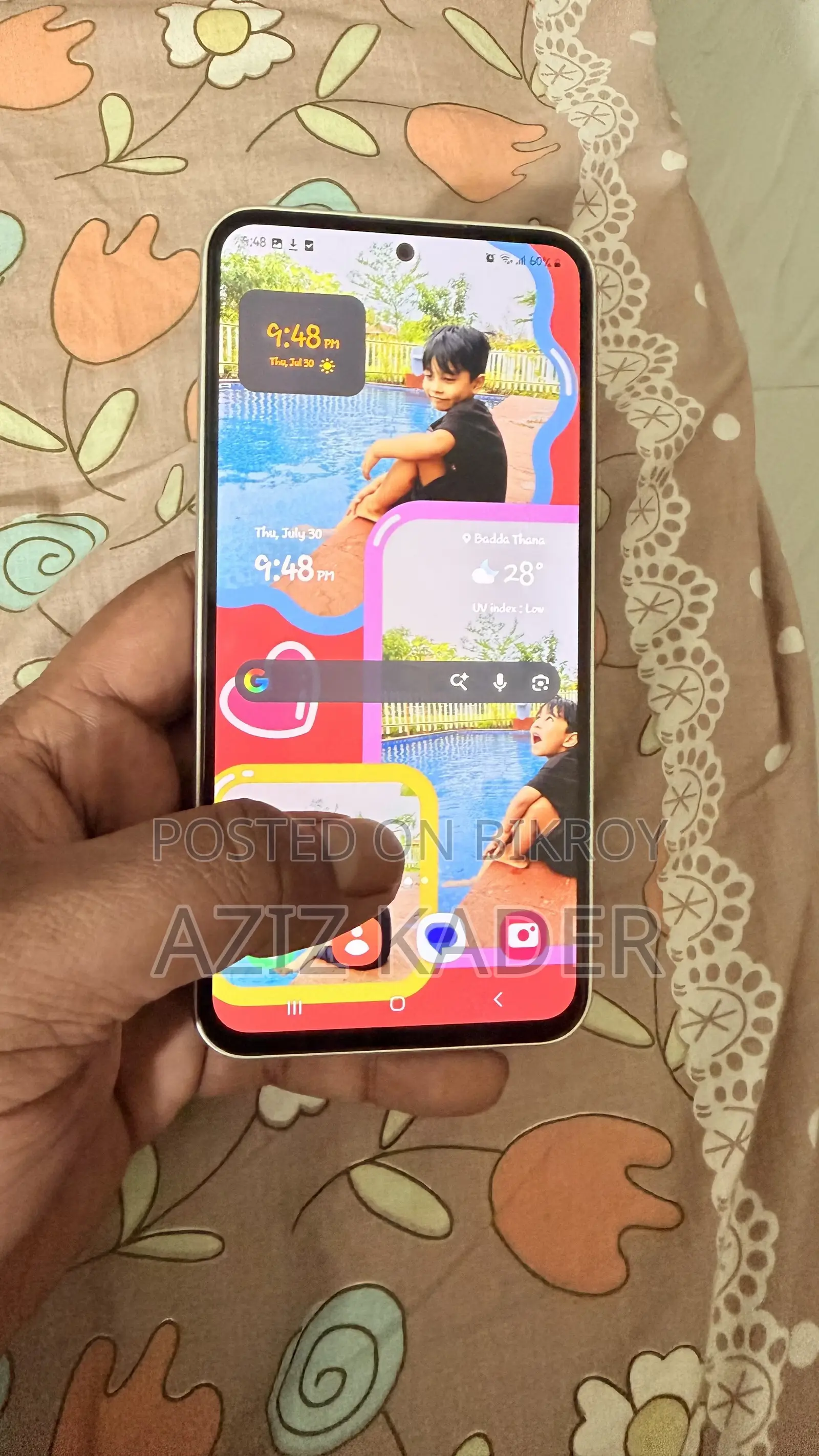 স্যামসাং গ্যালাক্সি এ৫৪ ১২৮ জিবি হোয়াইট