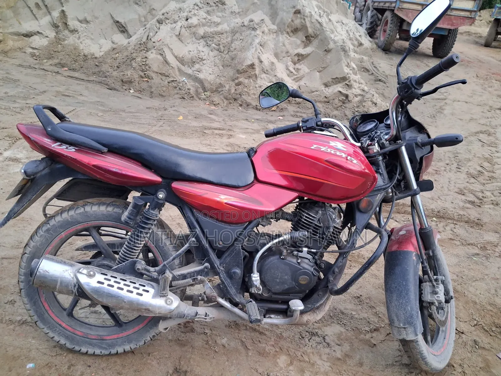 Bajaj Discover 135 2011 Red