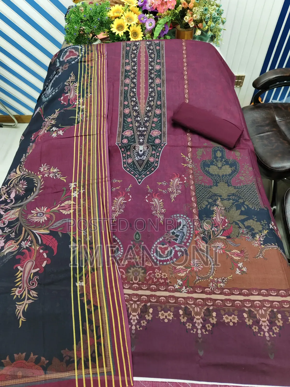 Karisma Lawn Swiss Three-Piece Cotton.