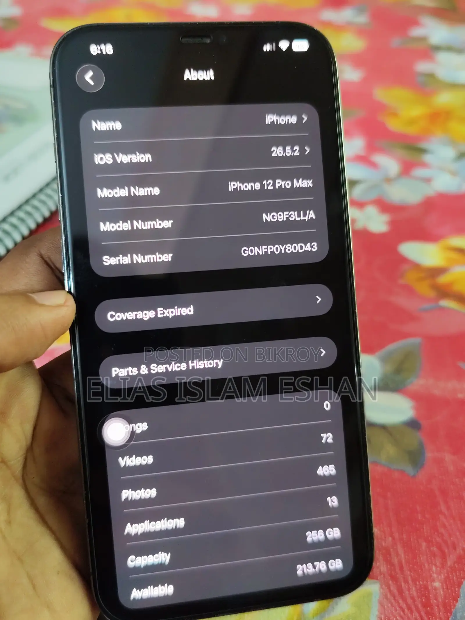 Apple iPhone 12 Pro Max 256 GB Blue