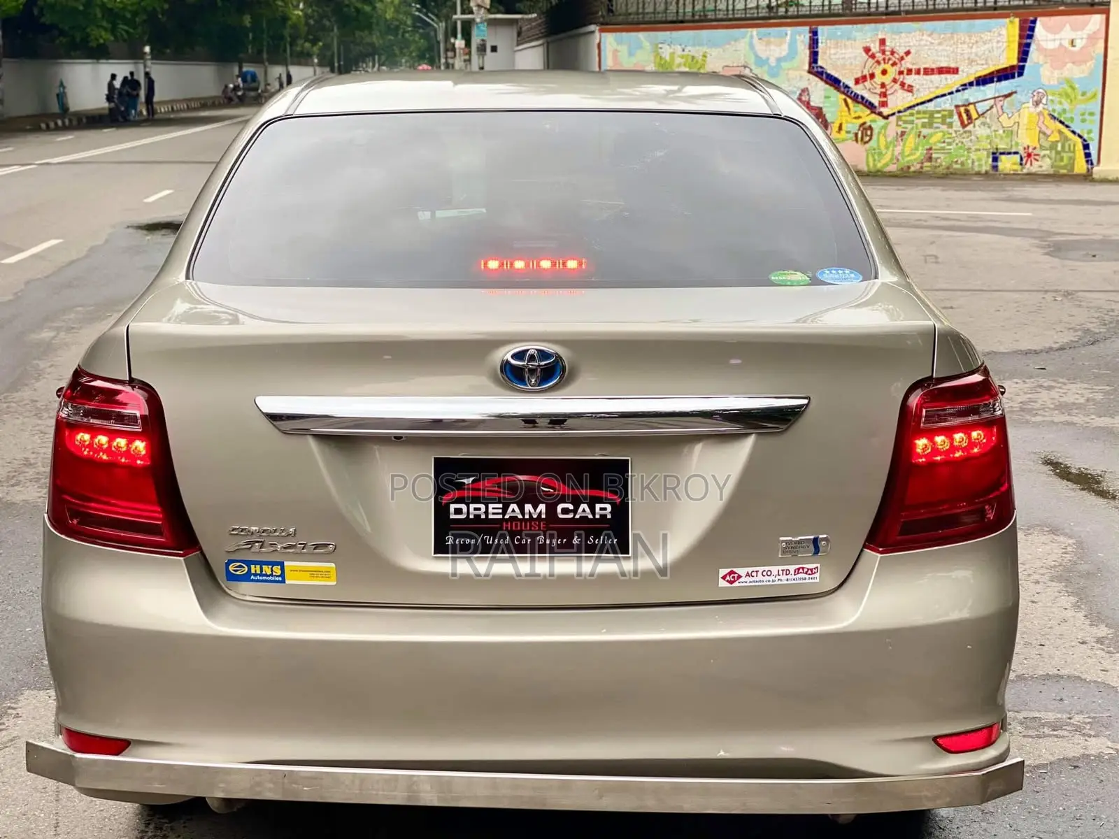 Toyota Axio 1.5 Hybrid G 2WD 2015 Gold