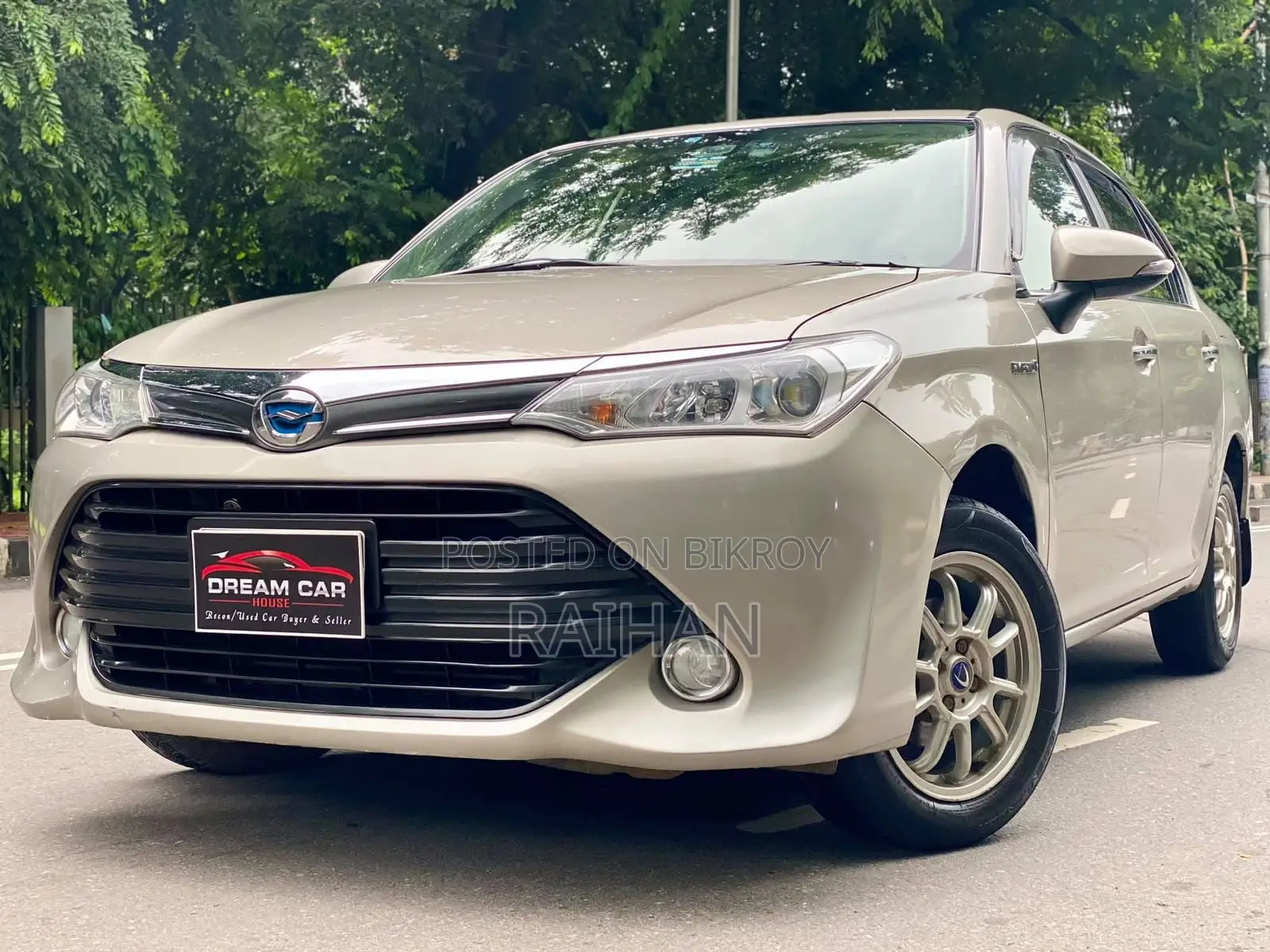Toyota Axio 1.5 Hybrid G 2WD 2015 Gold